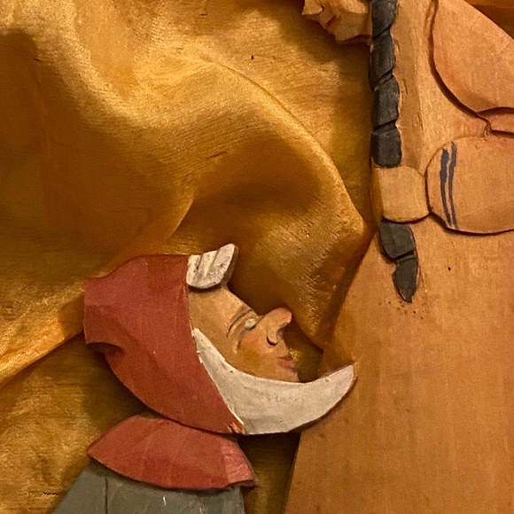 Fairy Tale Wall Plaque from Germany ~ Grimm’s Tomten Gnomes - Picture 4 of 7